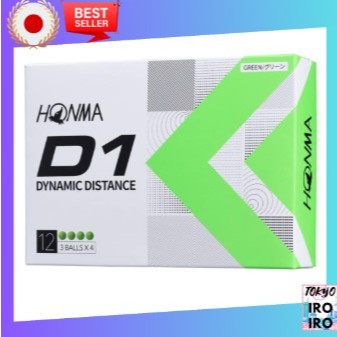 Heheshopqualidade Do Japãohonma Golf D1 2022 Modelo BT2201 GR Verde 3 Dúzias (36 Bolas) Bola Oficial De Golfe HONMA