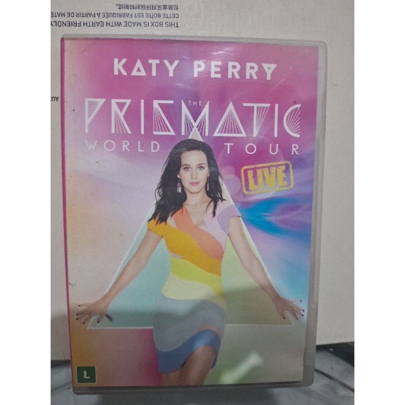 Dvd Katy Perry Prismatic World Tour Live Original