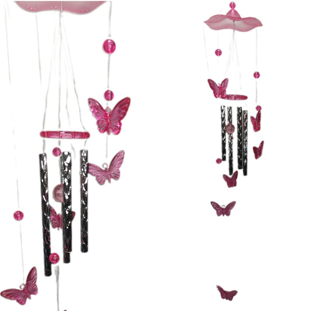 Sino dos ventos borboletas mensageiro dos ventos mobile Feng Shui  50cm