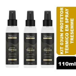 Kit 03un Protetor Térmico Antifrizz Tresemmé Spray 110ml
