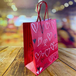 10~40 SACOLA DIA DAS MÃES E NAMORADOS AMORE (LC) 17,5 X 8,5 X 21,5 (M) - REF:2629 em Oferta na Shopee