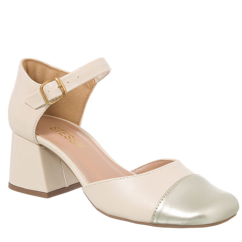 Sapato Boneca Feminina Bico Quadrado Mary Jane Salto Baixo Confort Tendência em Oferta na Shopee