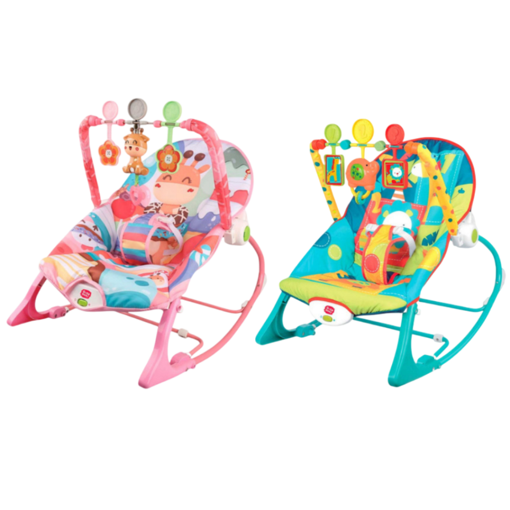 Cadeira de Descanso e Balanço Vibratória e Musical para Bebê Baby da Zippy Toys em Oferta na Shopee