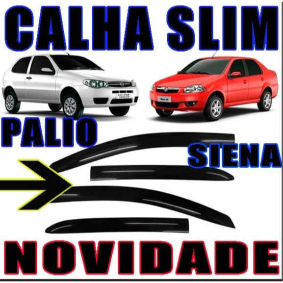 Calha Slim *96 ATÉ 13* - Palio (exceto Attractive) | Siena (exceto Grand Siena) Calha Slim *96 ATÉ 13* - Palio (exceto Attractive) | Siena (exceto Grand Siena)