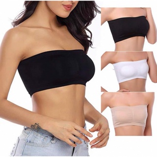 kit 1,2 e 3 PÇS Sutiã Sem Alças Com Bojo Removível - Modelo Feminino Adulto em Oferta na Shopee