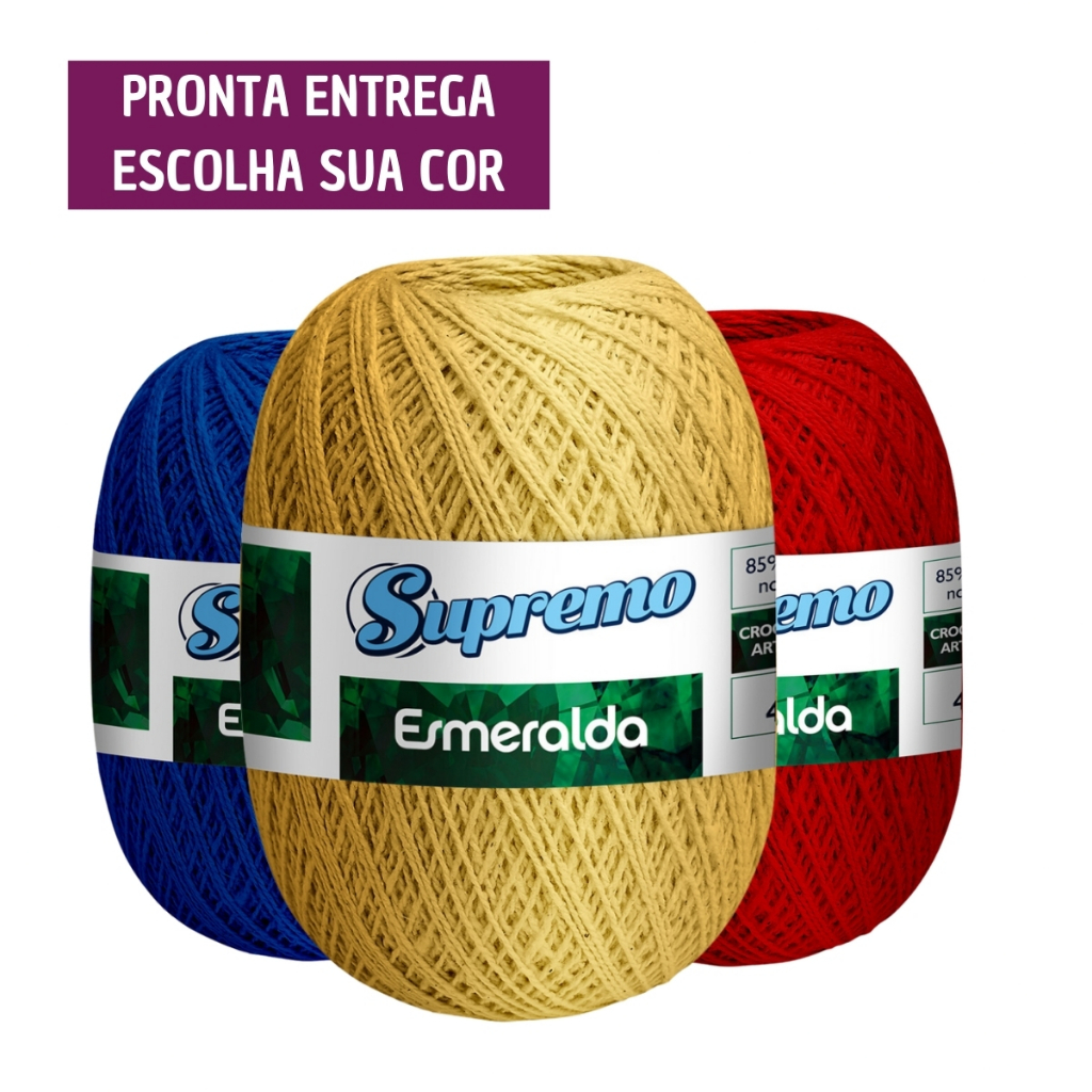 Linha Esmeralda Marca Supremo Espessura 2 - 460 Metros (Mesma Espessura Anne) em Oferta na Shopee