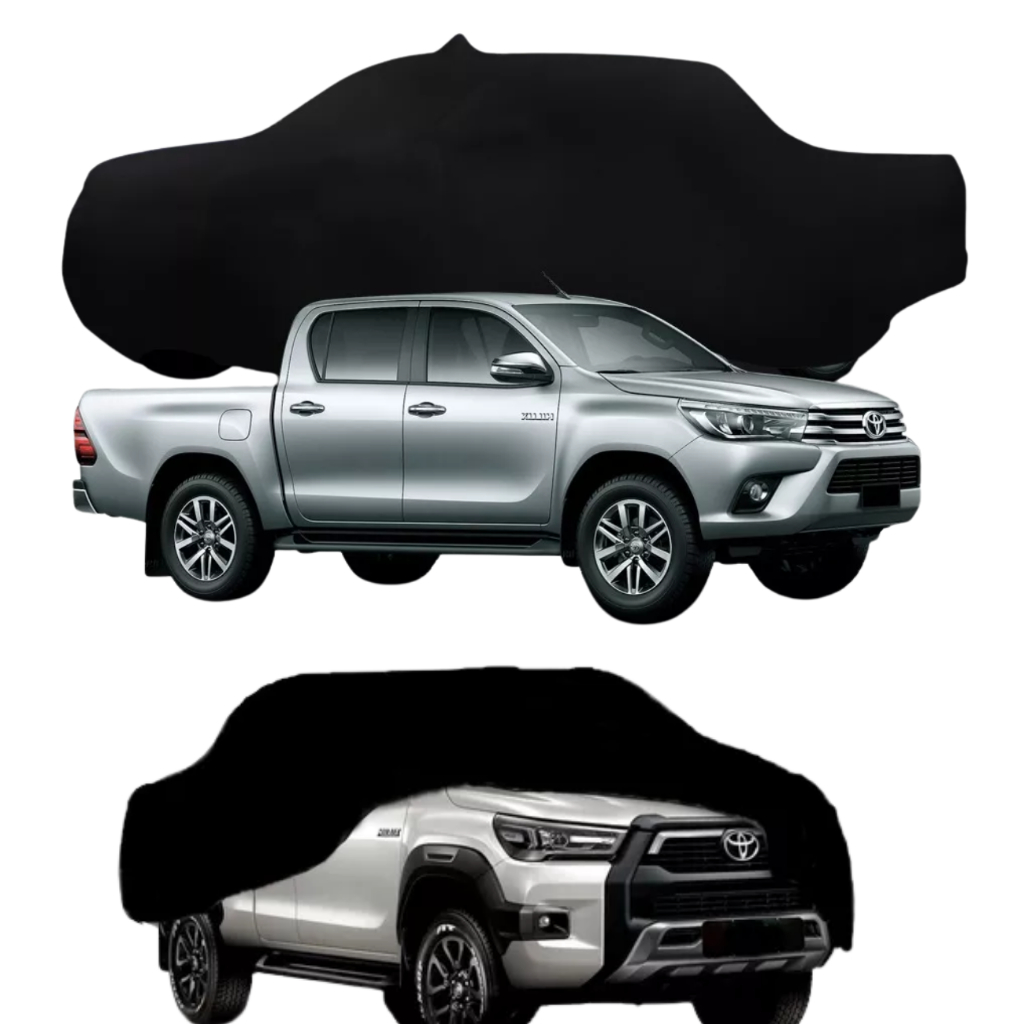Capa Protetora em Couro Toyota Hilux Forro Impermeavel Para Cobrir Carro Caminhonete