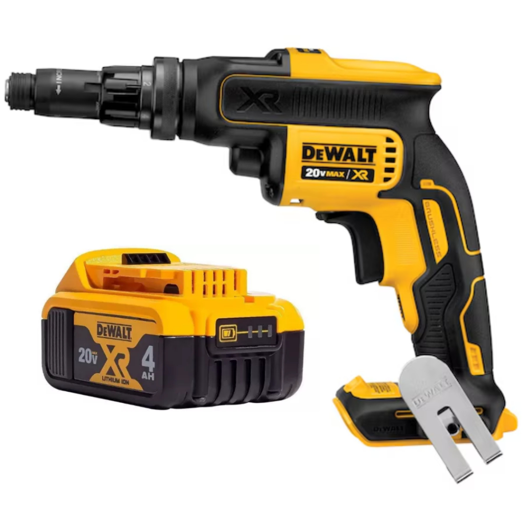 Parafusadeira Drywall Gesso 20v Bateria 4ah Dewalt Dcf622b