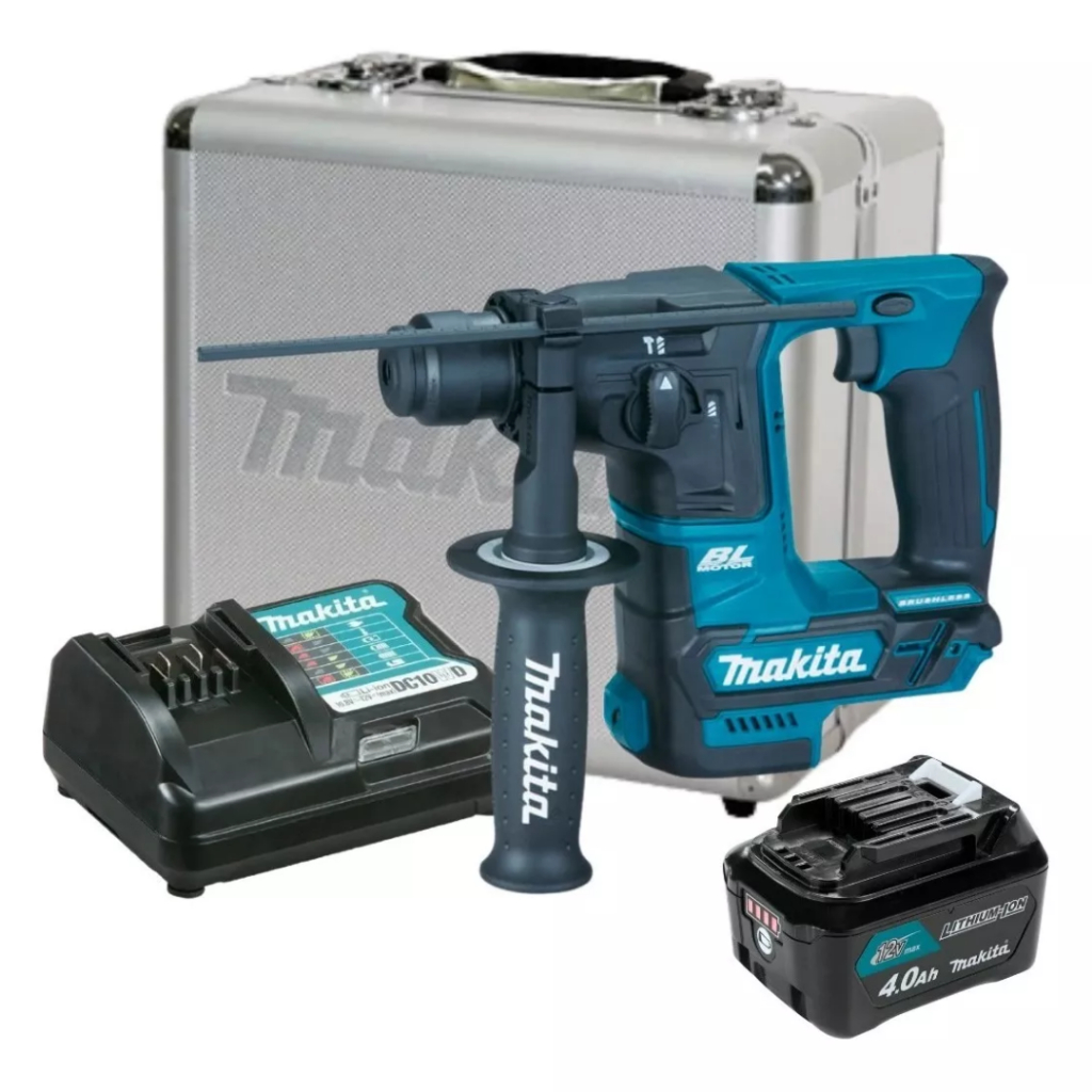 Martelete Rotativo A Bateria 12v 4ah Hr166dz Makita + Maleta em Oferta na Shopee