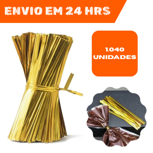 Kit 1.040/2.600/5.200 Amarrilhos Lacre Arame Plastificado Multiuso em Oferta na Shopee