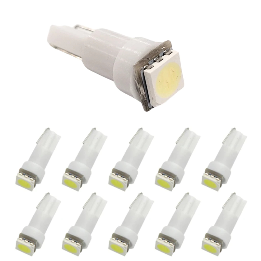 Kit 10 Lampada T5 1 Led Branco 12v em Oferta na Shopee