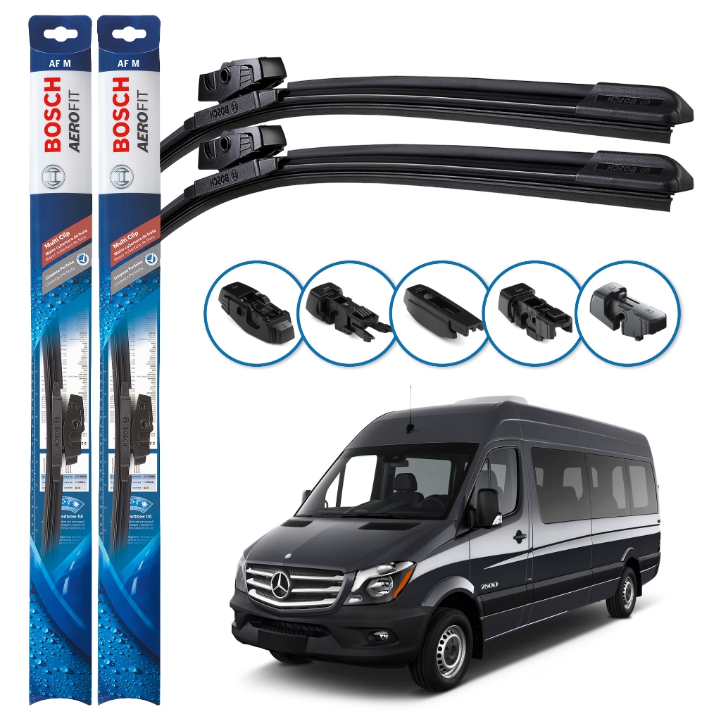 Par Palhetas Limpador de Parabrisa Bosch Sprinter 2012 A 2019 em Oferta na Shopee