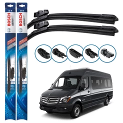 Par Palhetas Limpador de Parabrisa Bosch Sprinter 2012 A 2019