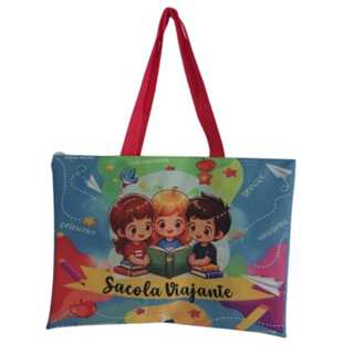 Sacola Viajante Sacola Leitura Bolsa Literária em Oferta na Shopee
