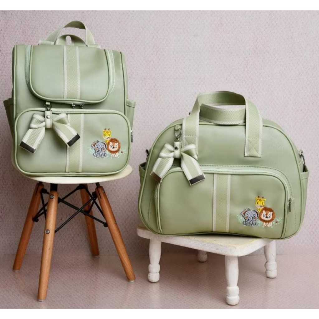 kit de  Bolsa Maternidade Luxo (2 Peças)