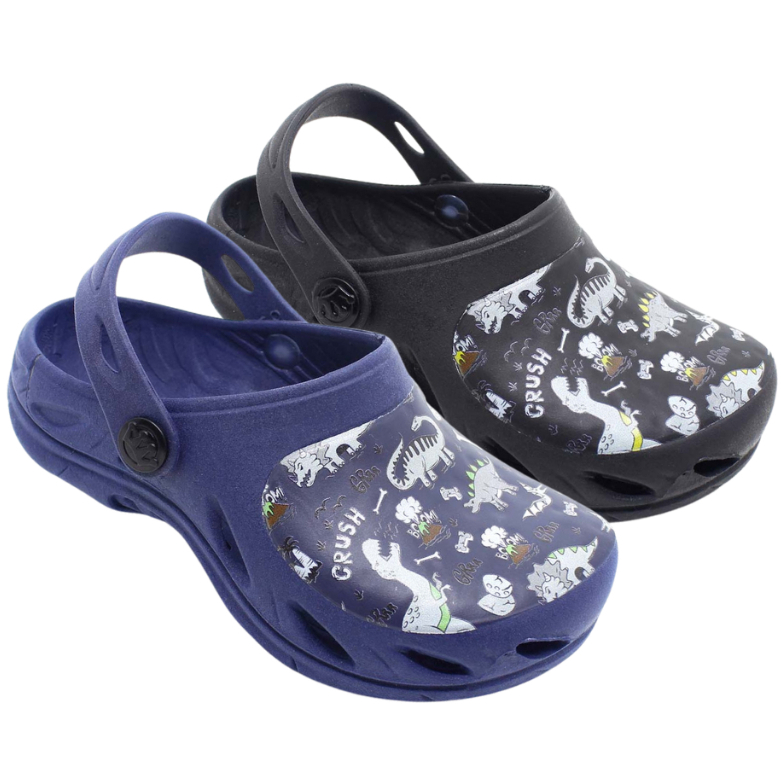 Babuche Plugt Ventor Baby Menino Dinossauro Divertido Cores Macio Confortável - Baby & Kids Fashion