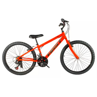 BICICLETA INFANTIL ARO 24 FIRST NOVO LEVE MTB FREIO V- BRAKE DIVERSAS CORES /21 Velocidades Alumínio