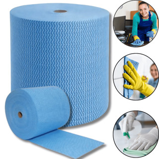 Pano Multiuso Premium Perfex 28cmx240m - 600 Panos,Alta Absorção,Reutilizável,Ideal Limpez...