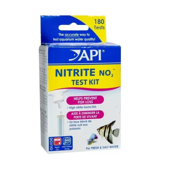 Api Teste De Nitrito (180 Testes) Para Água Doce E Salgada