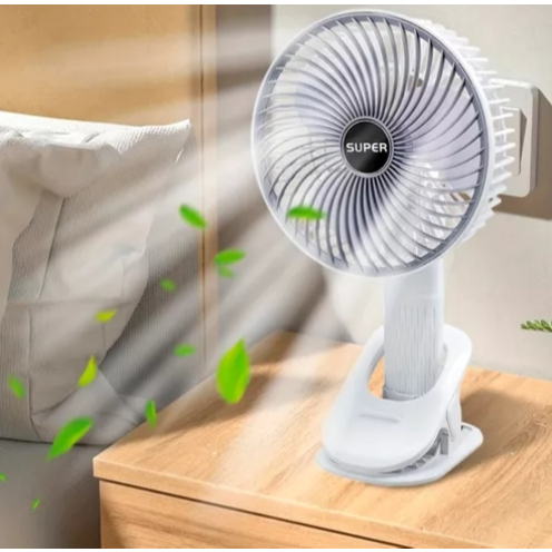Ventilador Mini Portátil Usb 3 Potencias Mesa C/ Clipe LS980 em Oferta na Shopee