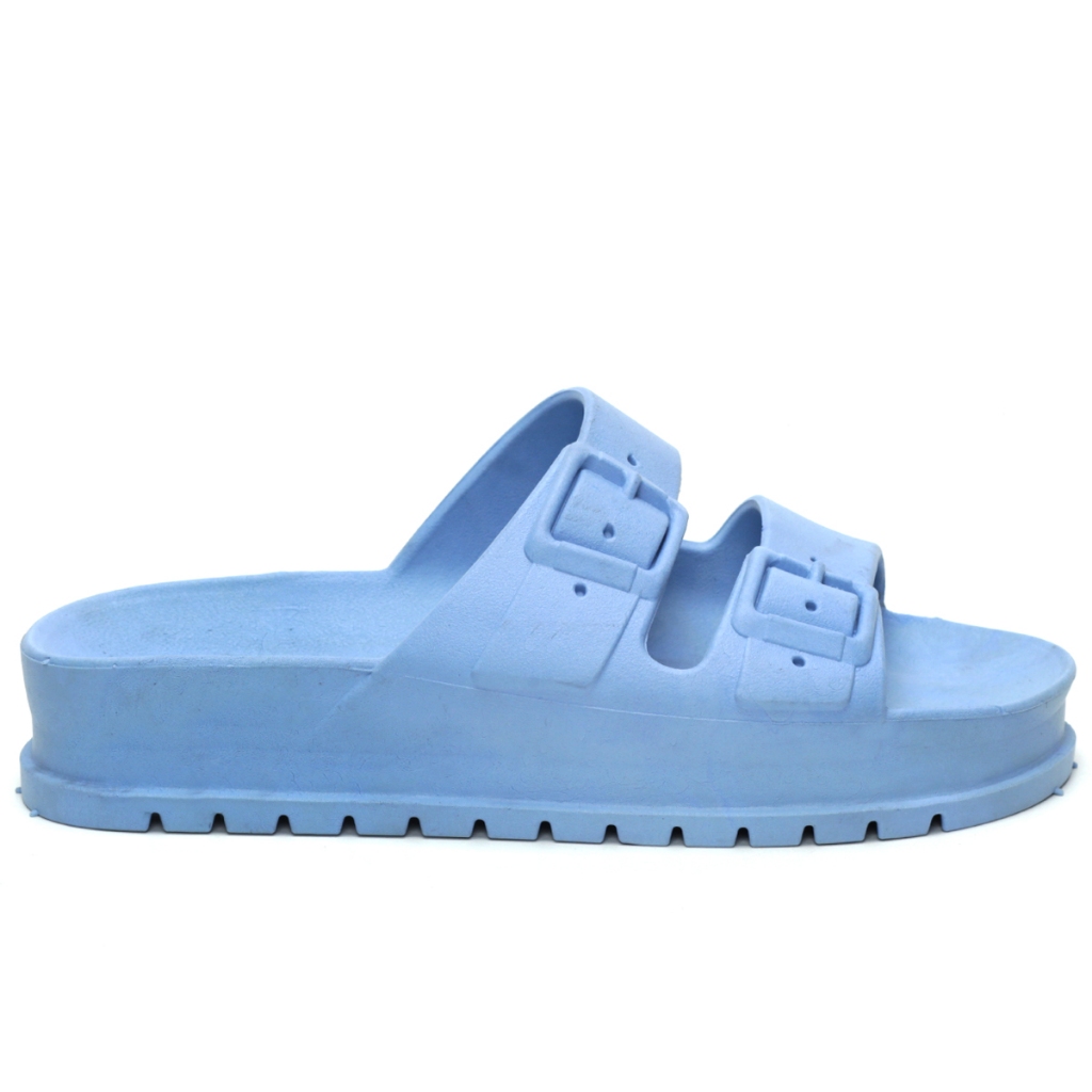 Chinelo Birken Feminino Papete Sola Plataforma Alta Leve Slide Anatomica Confortavel Ortopédica Sandália