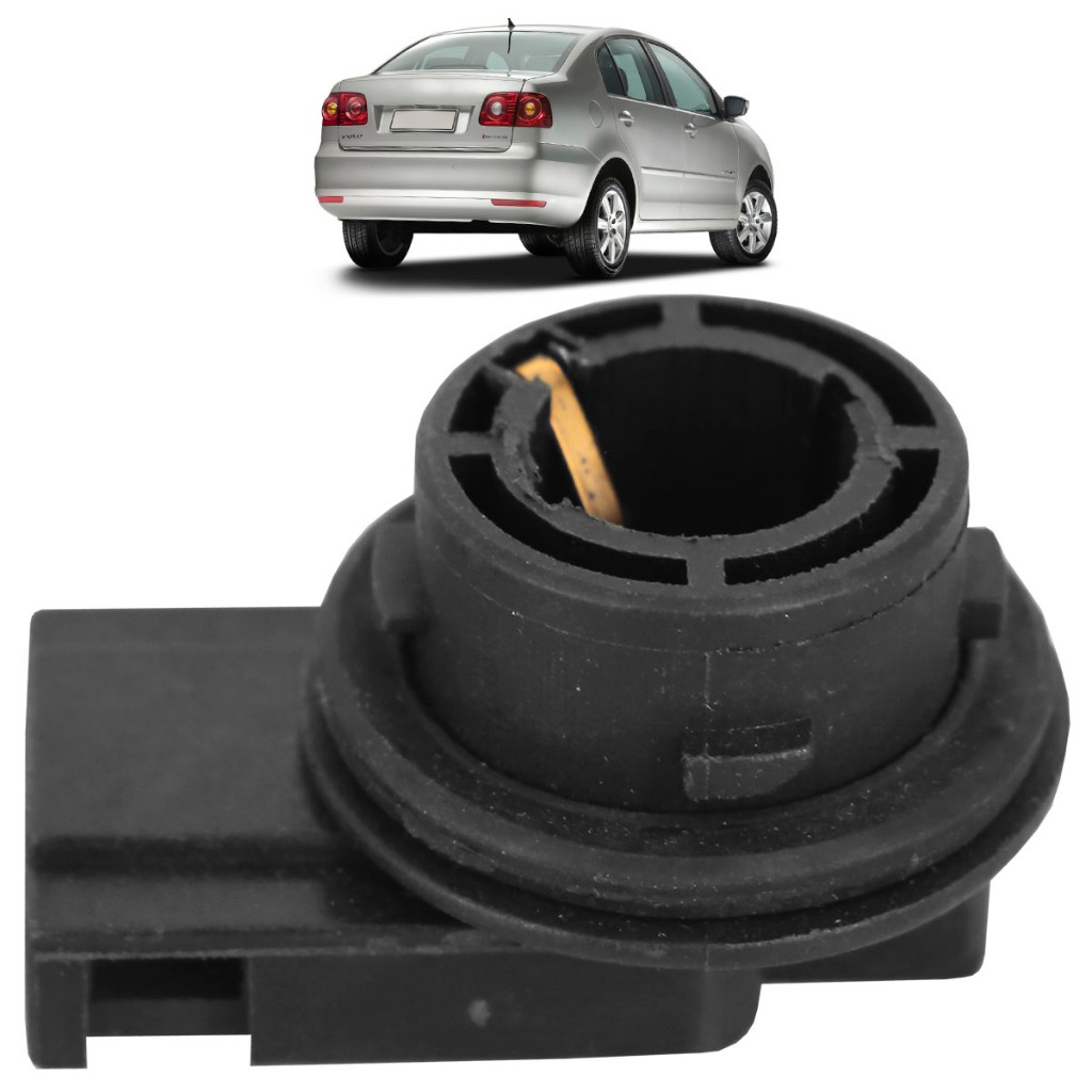 Soquete Lanterna Traseira Polo Sedan 2008 2009 2010 2011 2012 - Spare Parts and Accessories for Vehicles