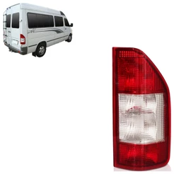 Lanterna Traseira Sprinter 2003 2004 2005 2006 2007 2008 2009 Tricolor Lente Estriada Acrilico