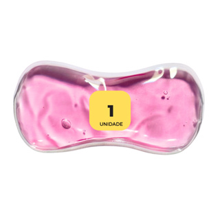 Gelo em Gel em Formato de Absorvente Rosa 15cm x 7cm Frio/ Quente (01 unidade) em Oferta na Shopee