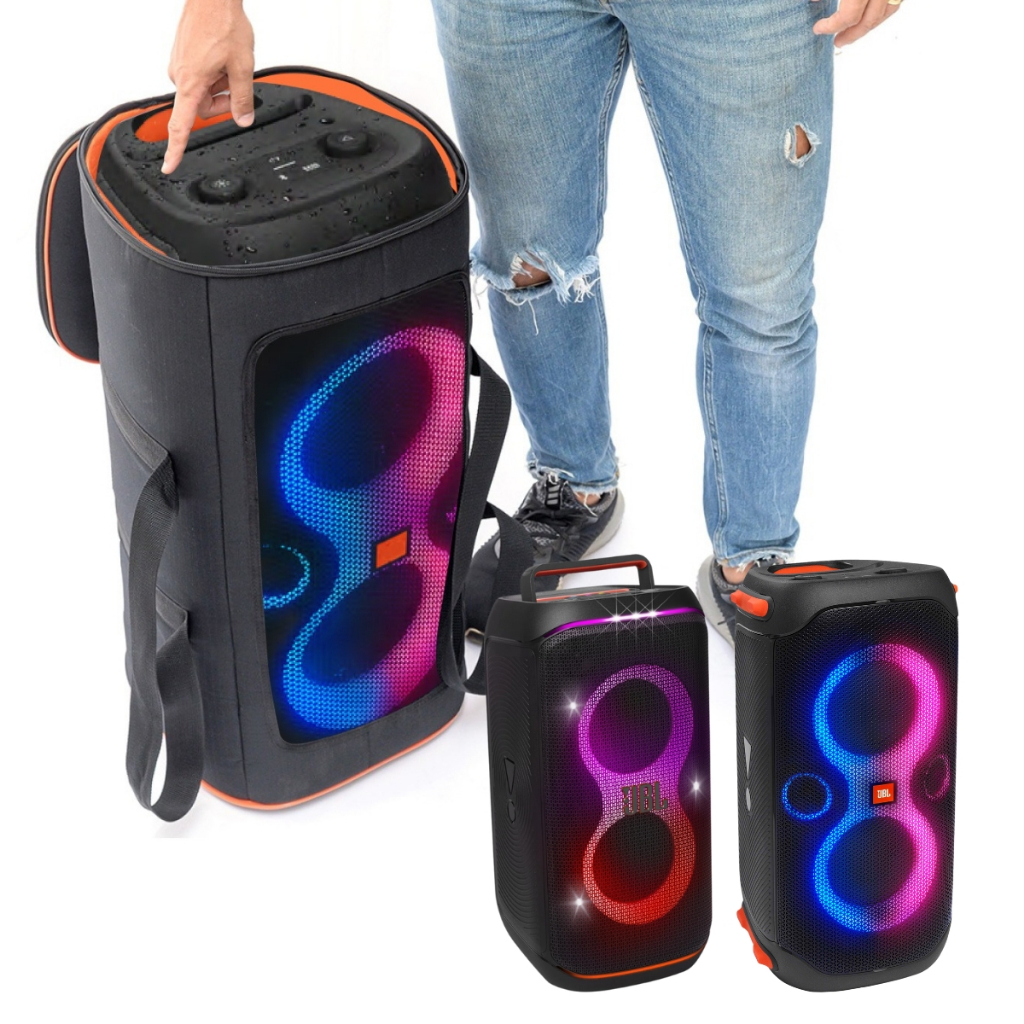 Case Bolsa Bag Jbl Partybox Club 120 e Partybox 110 Resistente Abertura Frontal