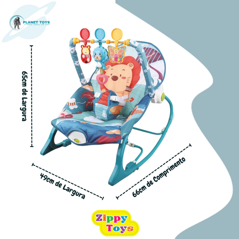 Cadeira de Balanço e Descanso Zippy Toys — foto 9