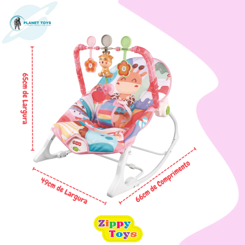 Cadeira de Balanço e Descanso Zippy Toys — foto 8