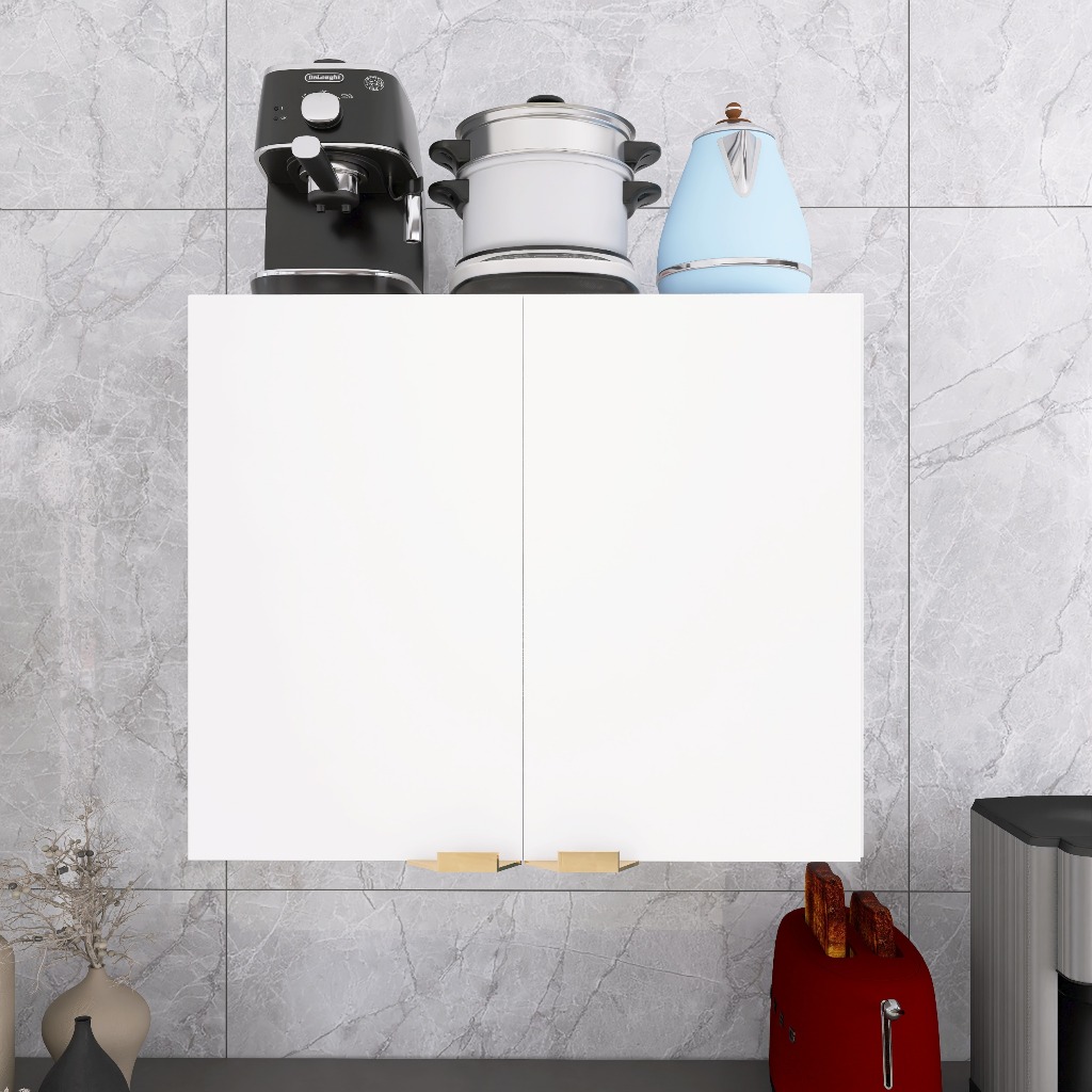 Armário Suspenso Com 2 Portas Multiuso 60cm Branco em Oferta na Shopee