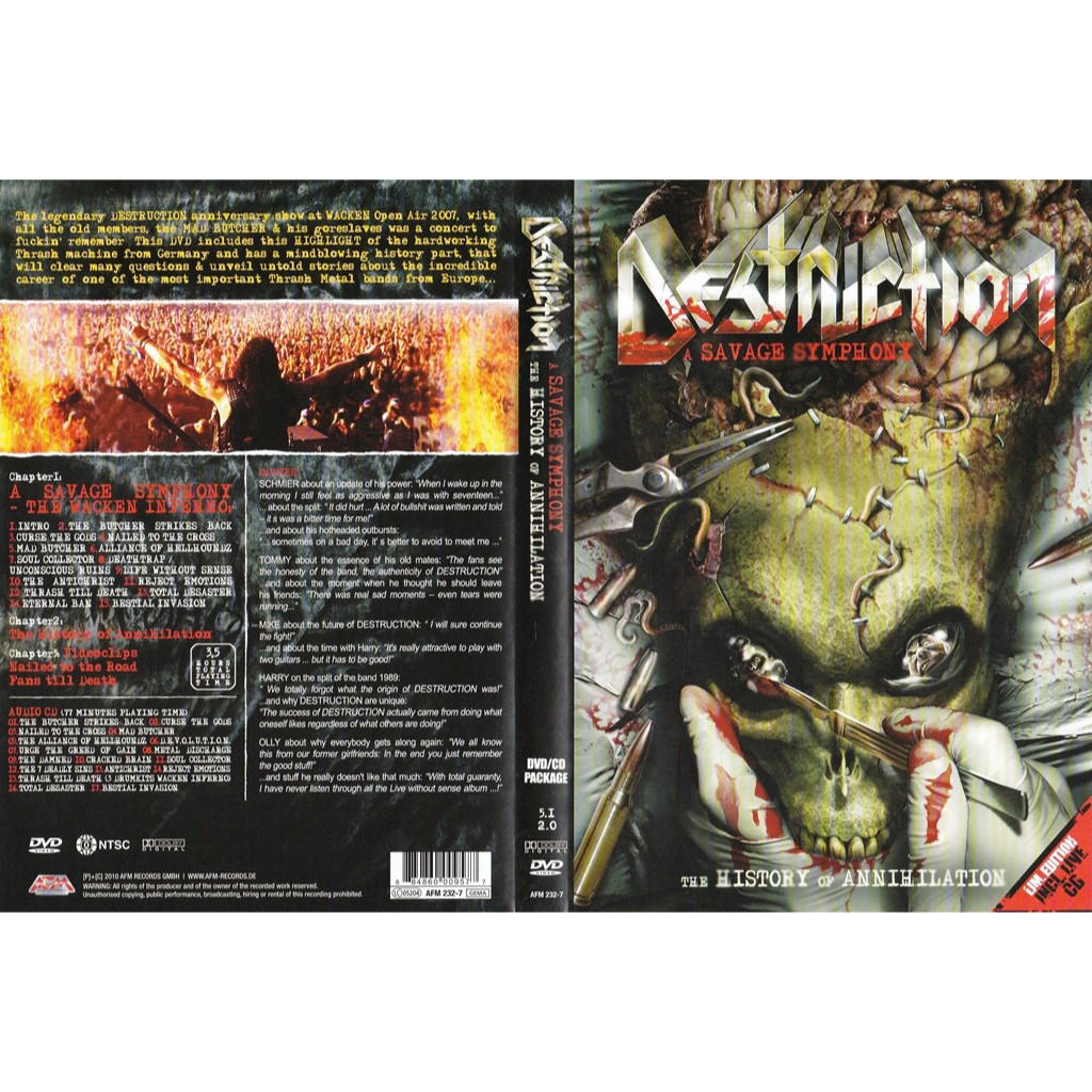 Destruction - A Savage Symphony The History Of Annihilation