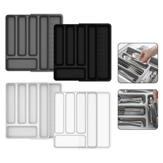 Organizador de Gaveta Porta Talheres Separador de Gaveta Cozinha Ou Logic com Extensor 36c...