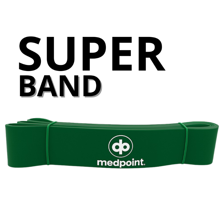 Super Band Faixa Elastica Forte 44mm Exercicio Cross Funcional Fitness Pilates Resistencia Grossa