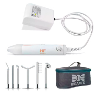 Alta Frequência HF Ibramed Limpeza facial com Anvisa em Oferta na Shopee
