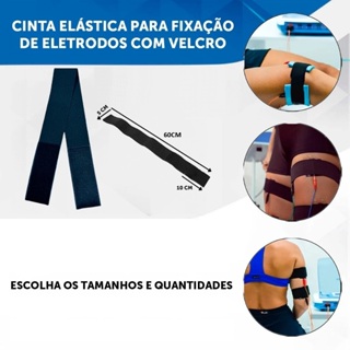 Cinta Elástica Para Fixação de Eletrodos 60cm em Oferta na Shopee