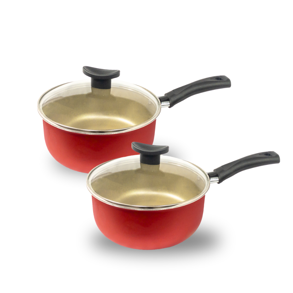 Conjunto de Panelas 16 e 18 Teflon Antiaderentes