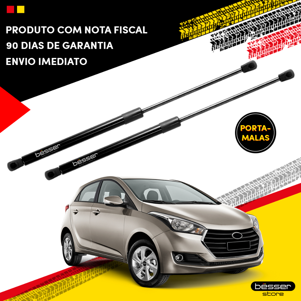 Amortecedor Porta Malas Hb20 Amortecedor Pistão a Gás Tampa Traseira Para Carro Hb20 Hb20x em Oferta na Shopee