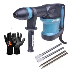 Martelete Rompedor Makita 5Kg HM0870C 1100W 220V Com 5 Acessórios Profissional Original