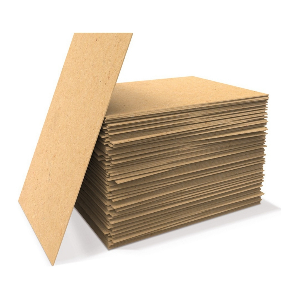 Kit 20 Unidades Placa MDF Cru 40 x 40cm 3mm Artesanato Quadros A4