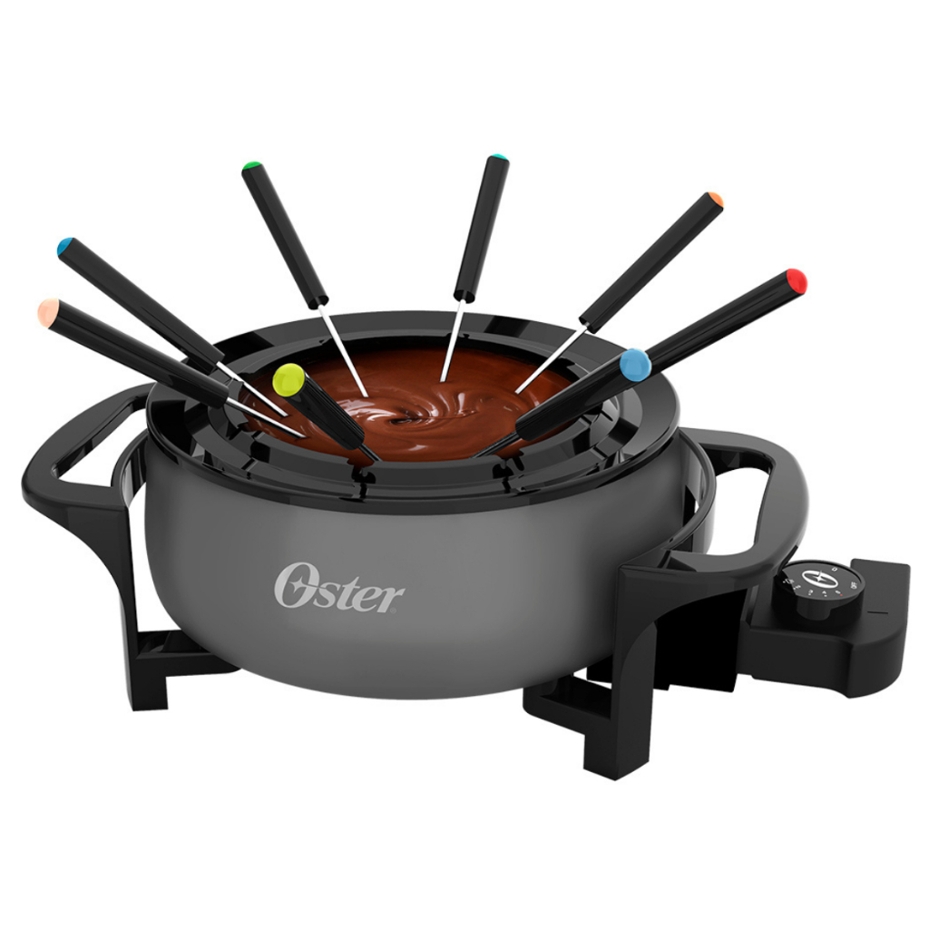 Panela Elétrica Oster para Fondue 110V Cinza 1000W - OFND100
