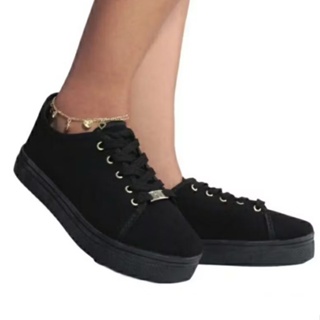 Tênis Feminino Casual Sapatenis Escolar Calci Fácil Super Leve Confortável DULLIE em Oferta na Shopee