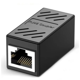 Adaptador Emenda Rj45 Cat5 /Cat6  Blindado
