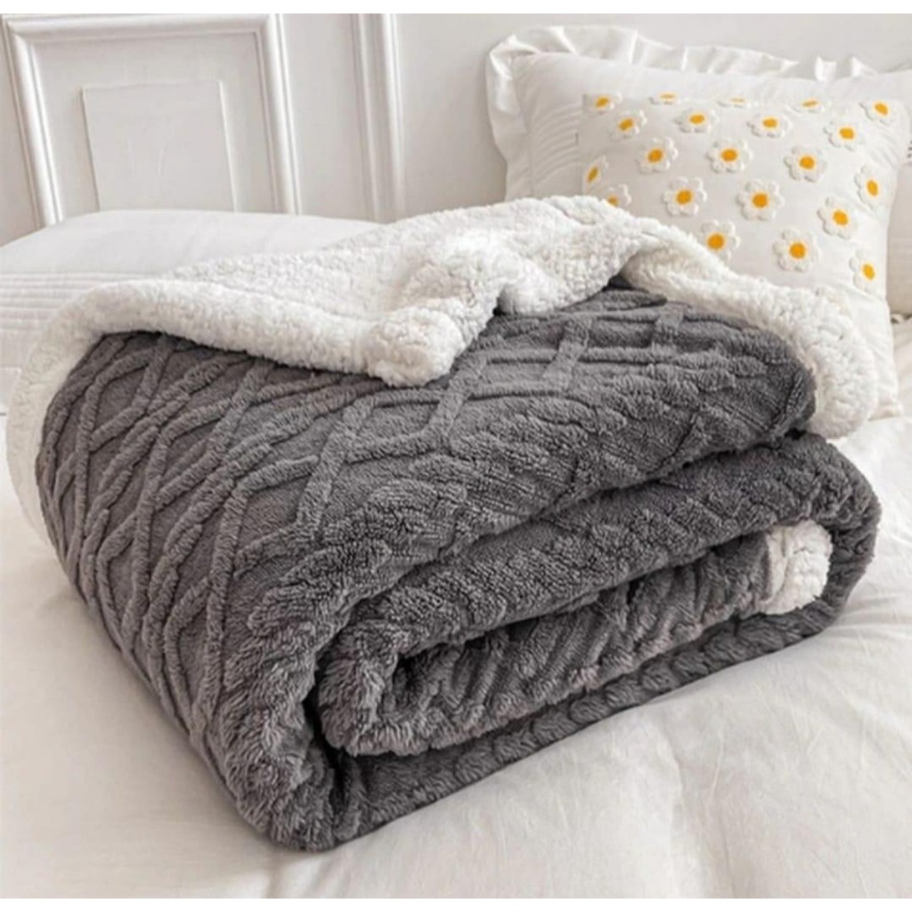 Cobertor Manta Sherpa Grossa 2,10 X 1,90 Mt Varias Estampas