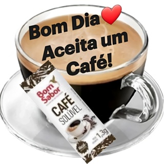 Café  Solúvel Sachê  1,3g  Bom Sabor c/ 10, 20, 30,40,50  ou 60 unidades em Oferta na Shopee
