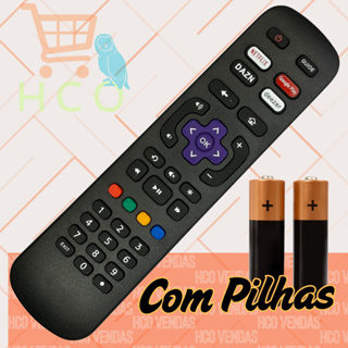 Controle Remoto Tv Compativel Led Aoc Smart Roku Tv (Pronta entrega) em Oferta na Shopee
