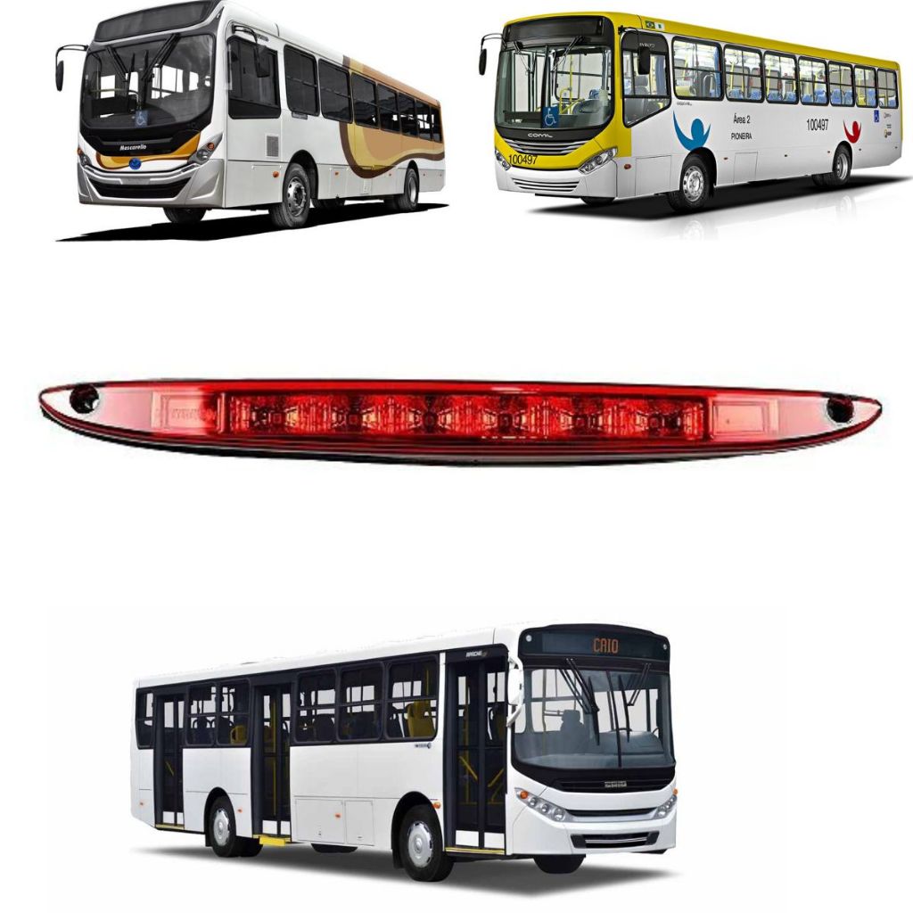 Lanterna Break Light Luz Freio Caio apache Vip Comil Svelto Macarelo Led 24vts