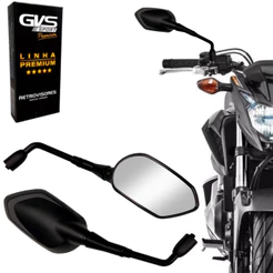 Retrovisor Modelo Tiger Sport 660 Gvs Premium Lente Convexa