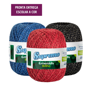 Linha Esmeralda Brilho 460 Metros Fio 2 (Mesma espessura Anne) em Oferta na Shopee